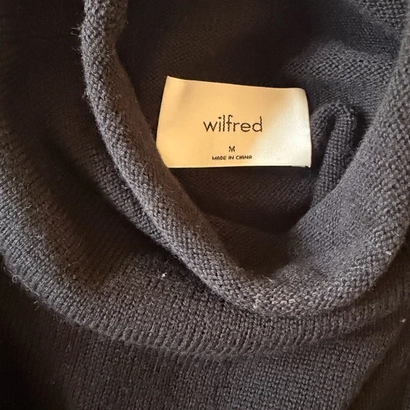 Aritzia Cyprie Sweater Dress in Black - Picture 5 of 7